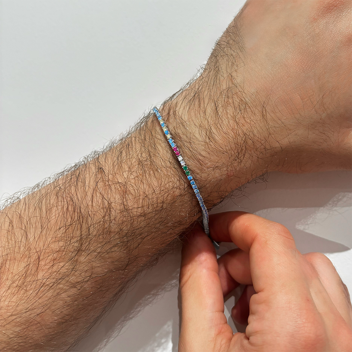 Tennis Bracelet Forza Napoli