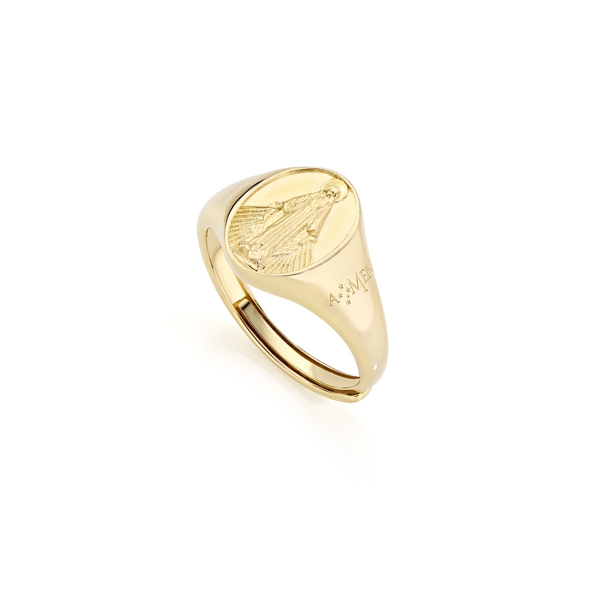 Anello Chevalier Miracolosa Dorato