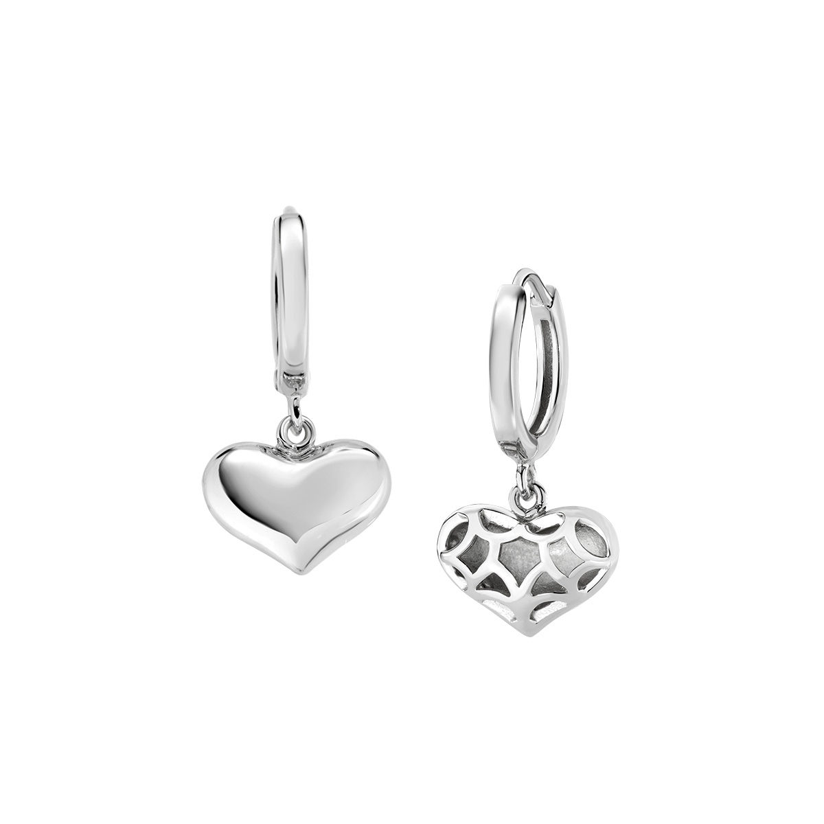Orecchini Hoop Mio Cuore Pendente