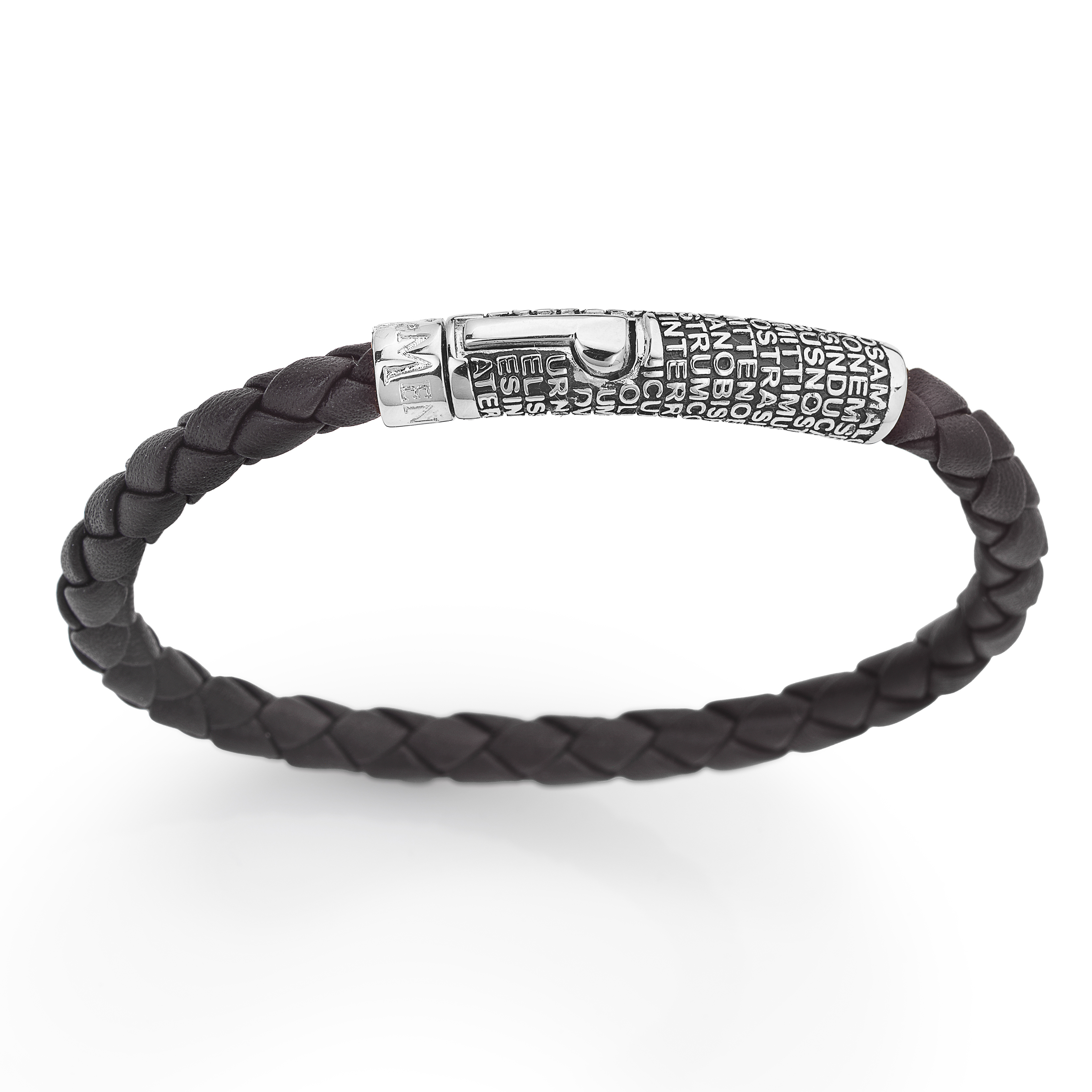 Bracelet Pater Noster Latin Black 