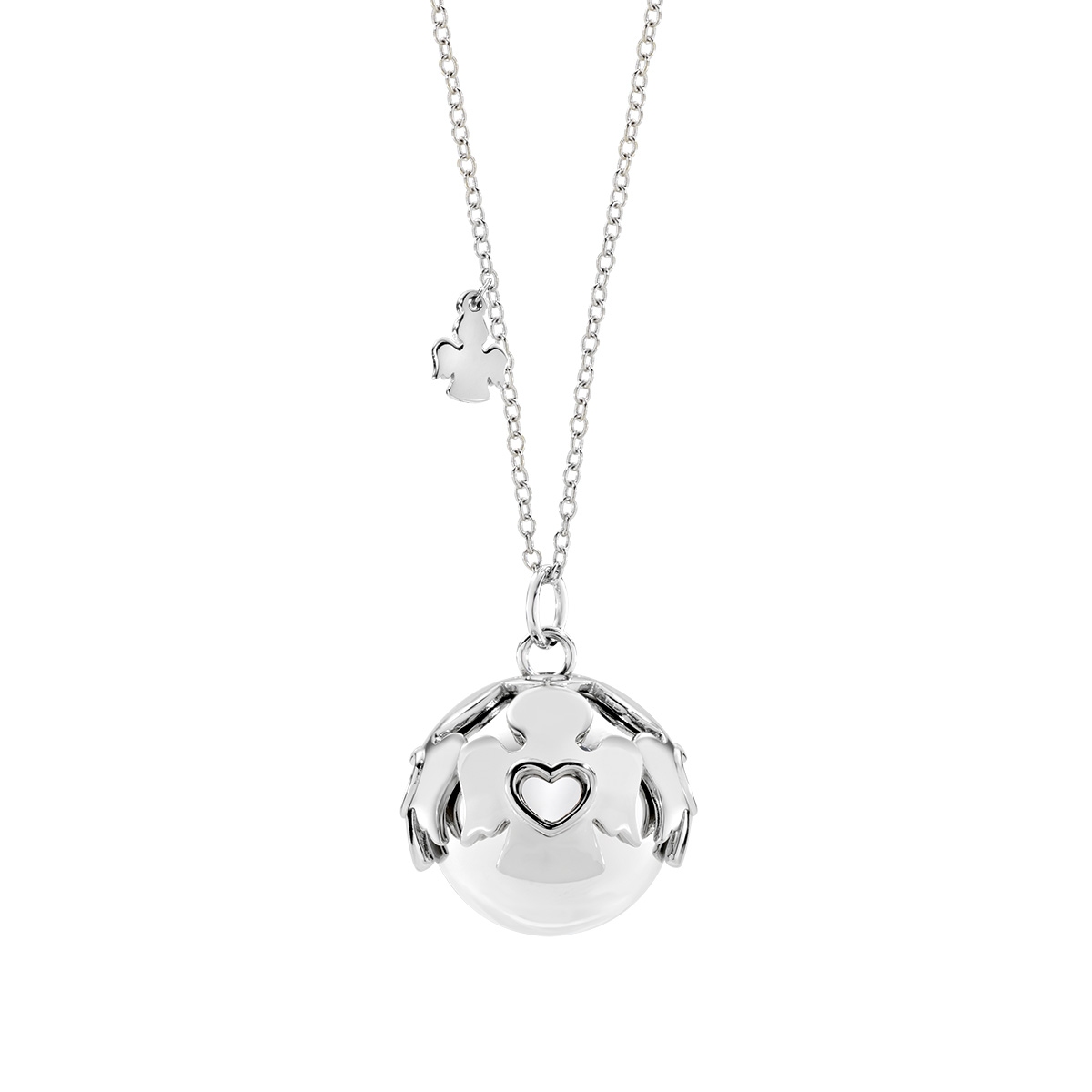 Angels Caller Steel and Brass Necklace